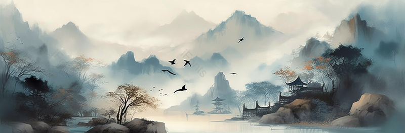 淡彩水墨画,中国风水墨山水画,插画/手绘图,插画/手绘图库,插画/手绘图下载,插画/手绘